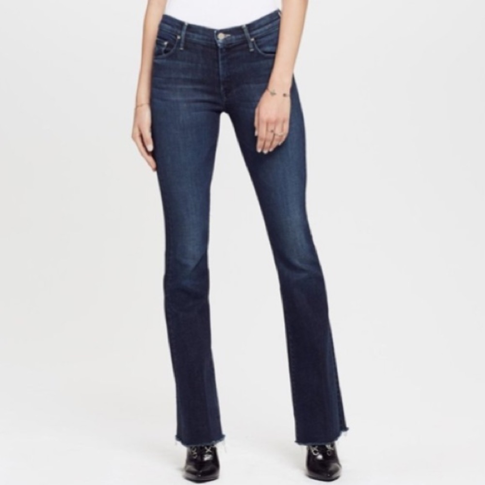 Mother The Weekender Fray jeans Disco Dolls 25
